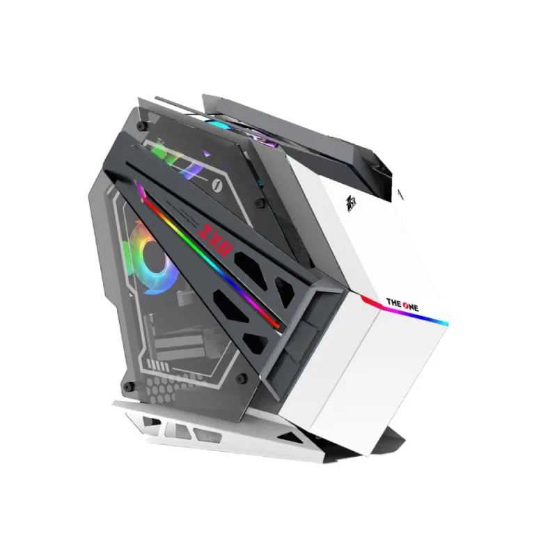 1st Player ZX8 RGB Tempared Glass Mid Tower Gaming PC Case