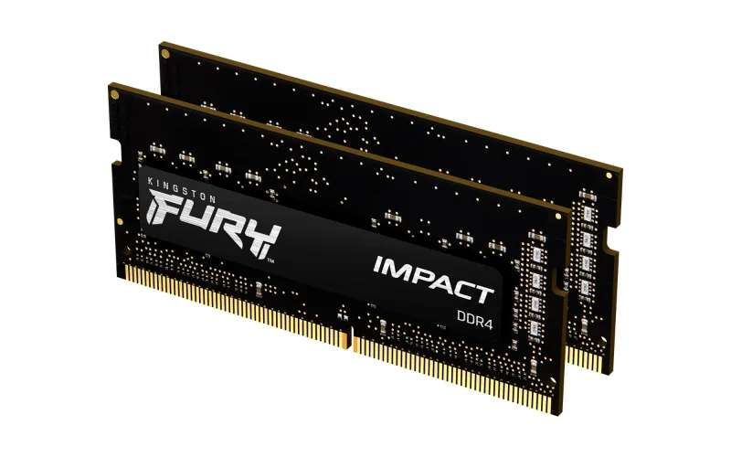 32GB Kingston FURY Impact DDR4 3200MHz SODIMM Laptop RAM – AMD Ryzen & Intel XMP Ready