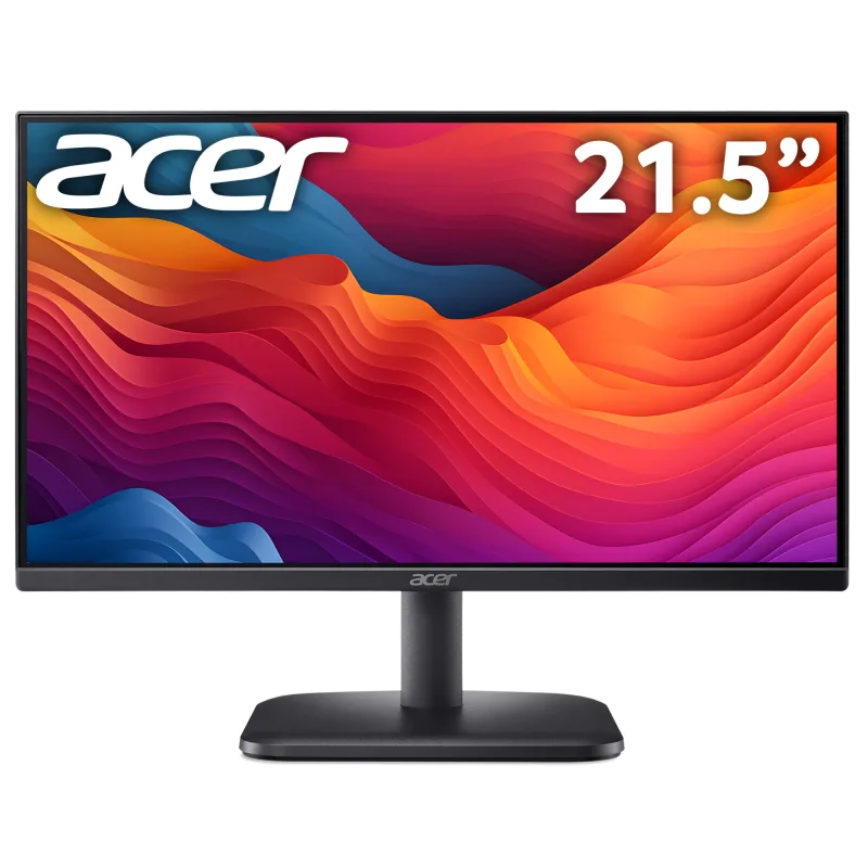 Acer EK221QJ0 21.5" Full HD 120Hz 1ms VGA HDMI Ergonomic Stand ZeroFrame Design Monitor with Speakers