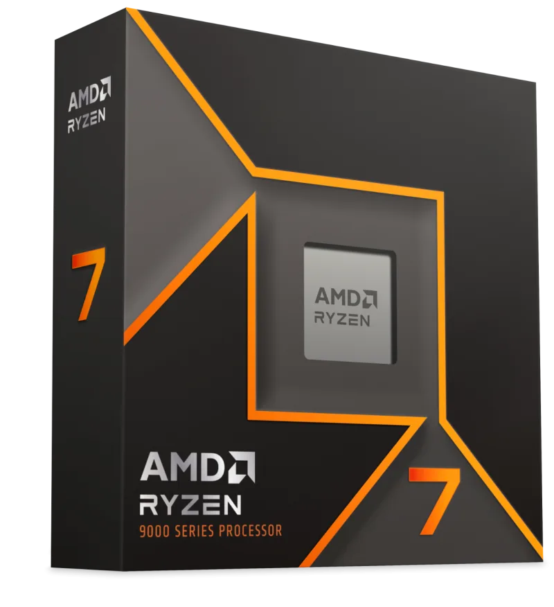 AMD Ryzen 7 9700X | 8 Cores AM5 Socket Processor | Gaming & Streaming | Enhanced Multitasking | Low Power Consumption