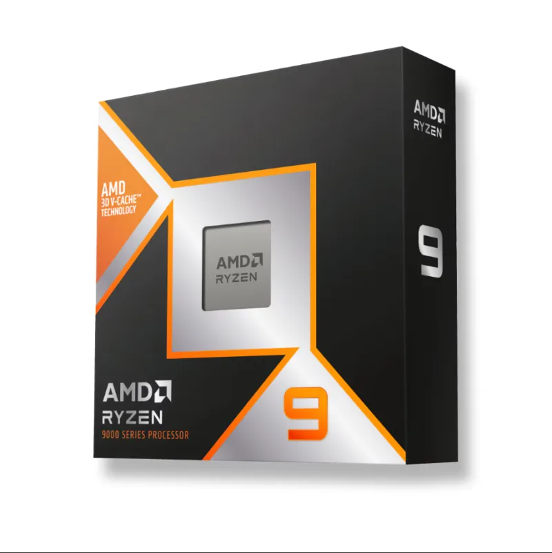 AMD Ryzen 9 9950X3D 16C/32T, Up to 5.7GHz, 128MB L3 Cache, PCIe 5.0, DDR5 Support - 100-100000719WOF