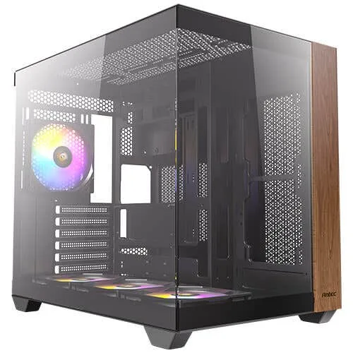 Antec CX800 Wood ARGB Dual Chamber Gaming Case - 0-761345-10137-0