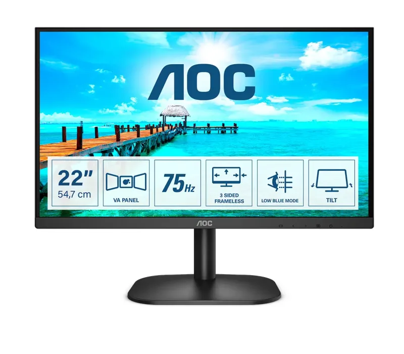 AOC 22B2H 21.5 VA Full HD Monitor