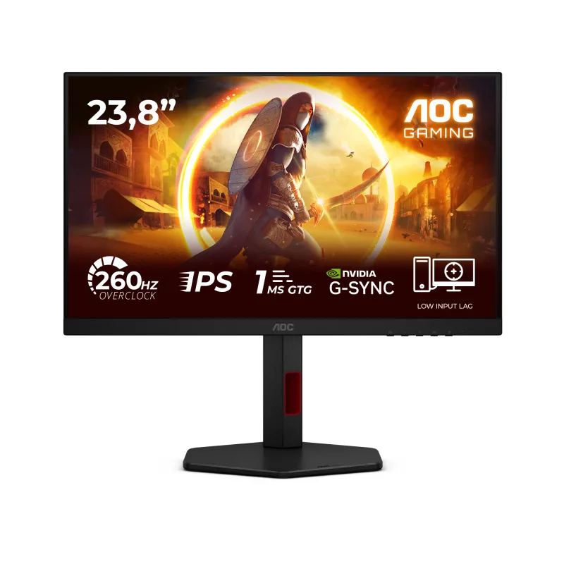 AOC 24G4ZR 23.8 Fast IPS Full HD 260Hz 0.3ms Gaming Monitor