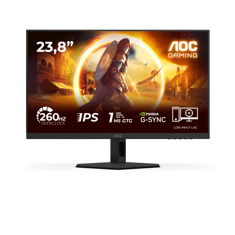 AOC 24G4ZRE 24 Fast IPS Full HD 260Hz 0.3ms Gaming Monitor