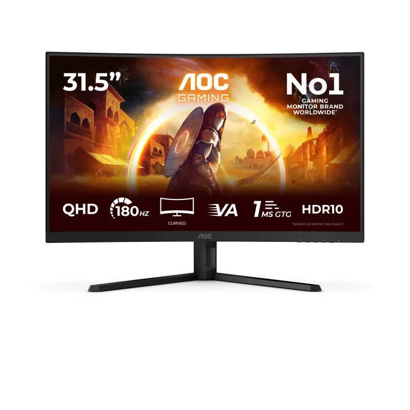 AOC AGON CQ32G4VE 32 VA QHD 180Hz 0.5ms Curved Gaming Monitor