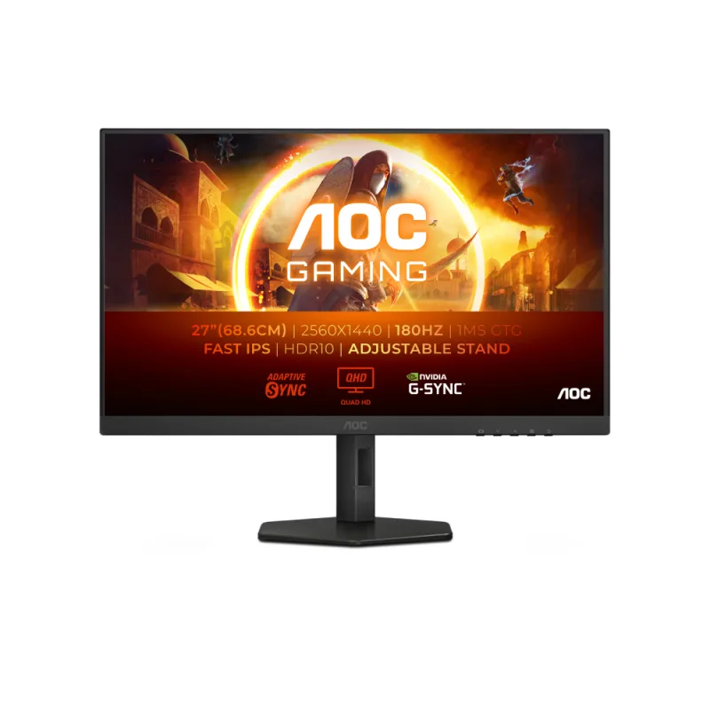 AOC AGON Q27G4XF 27 IPS QHD 180Hz 0.5ms Gaming Monitor