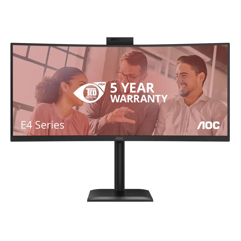 AOC E4 CU34E4CW 34 VA WQHD 120Hz UltraWide Curved Monitor