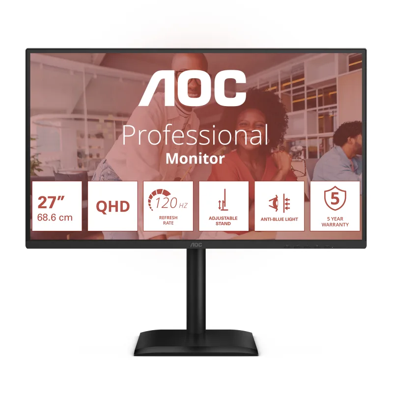 AOC E4 Q27E4U computer monitor 68.6 cm (27") 2560 x 1440 pixels Q