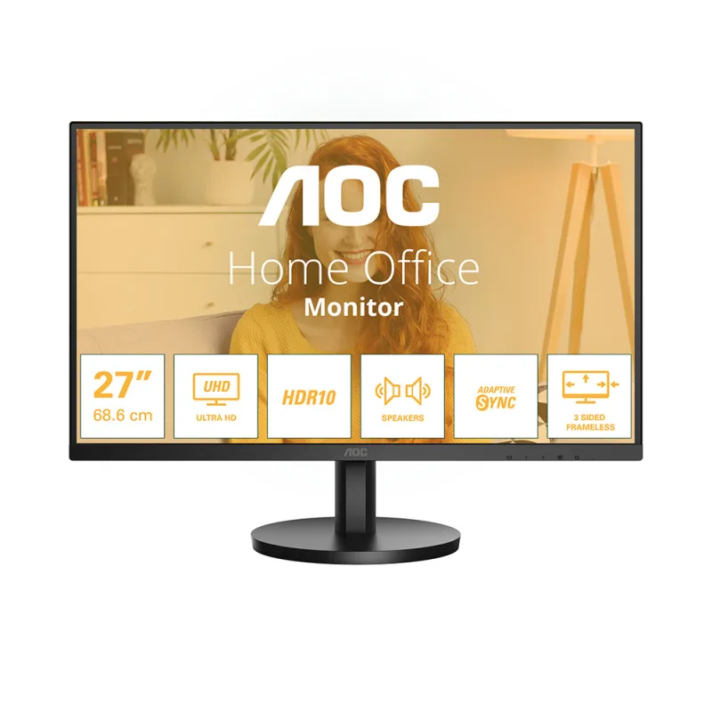 AOC U27B3A 27 IPS 4K UHD Monitor