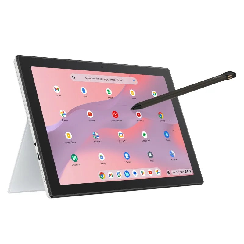 ASUS Arm Cortex MediaTek 4GB RAM 64GB eMMC 10.5 Inch Touchscreen 2 in 1 Detachable Chromebook