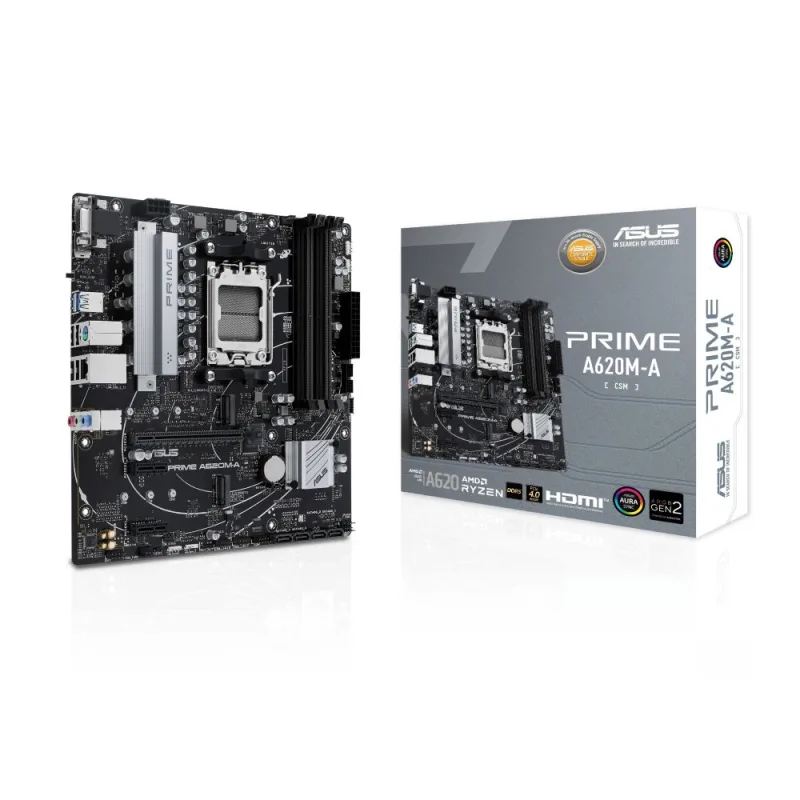 ASUS PRIME A620M-A-CSM micro ATX AM5 Motherboard