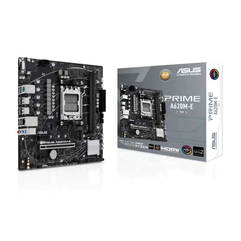 ASUS PRIME A620M-E-CSM Micro-ATX Socket AM5 Motherboard