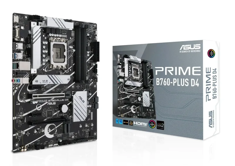 ASUS PRIME B760-PLUS D4 Intel B760 LGA 1700 ATX