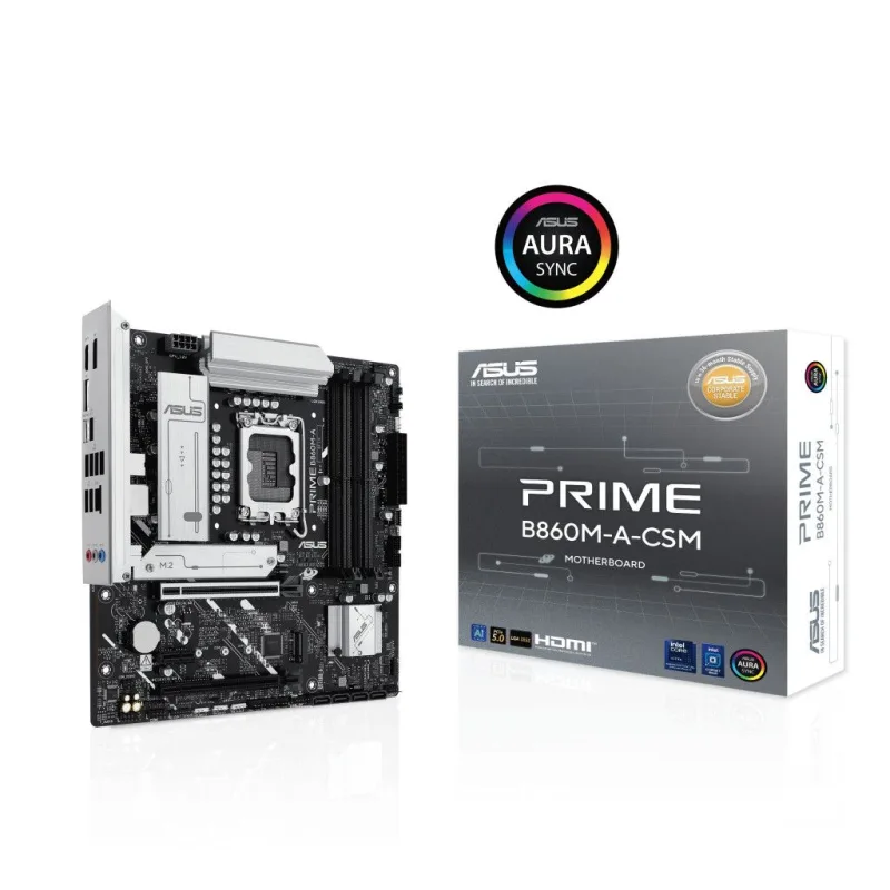 ASUS PRIME B860M-A-CSM DDR5 micro ATX LGA 1851 Motherboard