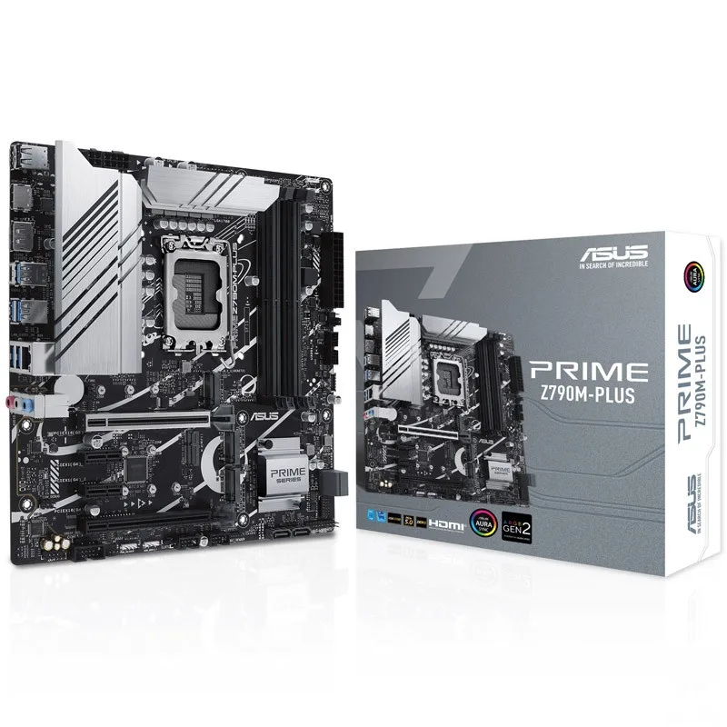 ASUS PRIME Z790M-PLUS Intel DDR5 PCIe 5.0 Micro ATX Motherboard - LGA 1700