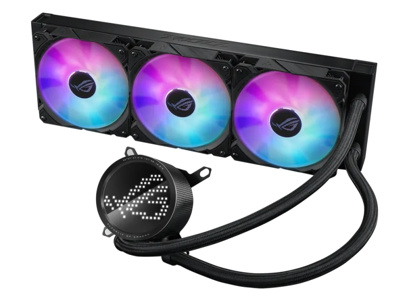 Asus ROG Ryuo III 360 ARGB 360mm Liquid CPU Cooler - Black