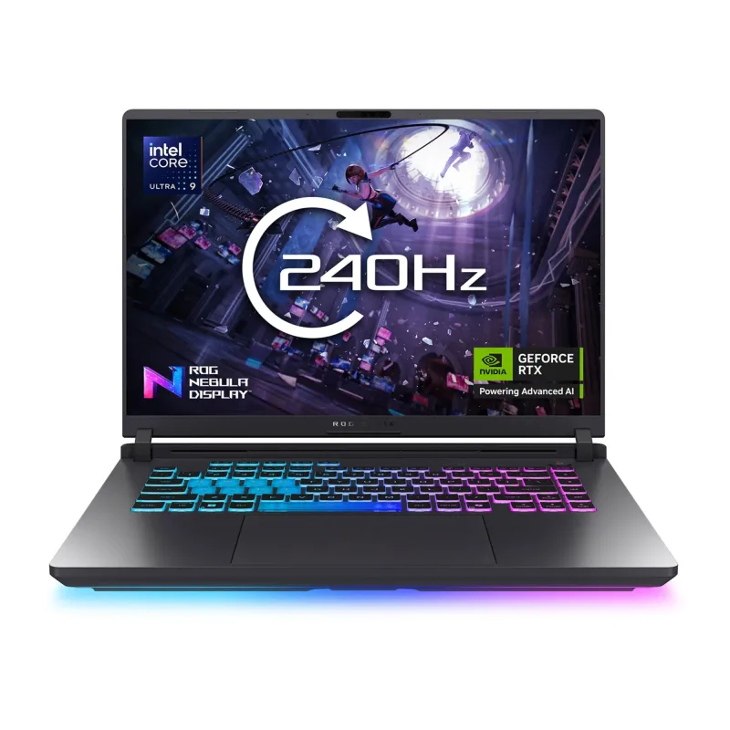 ASUS ROG Strix G16 Intel Core Ultra 9 275HX 32GB RAM 1TB SSD RTX5060 16" WQXGA 240Hz Windows 11 Home Gaming Laptop