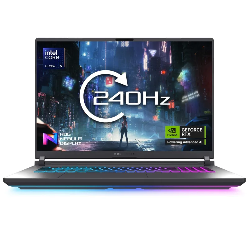 ASUS ROG Strix G18 Intel Core Ultra 9 32GB RAM 1TB SSD RTX 5060 240Hz 18 Inch Windows 11 Gaming Laptop
