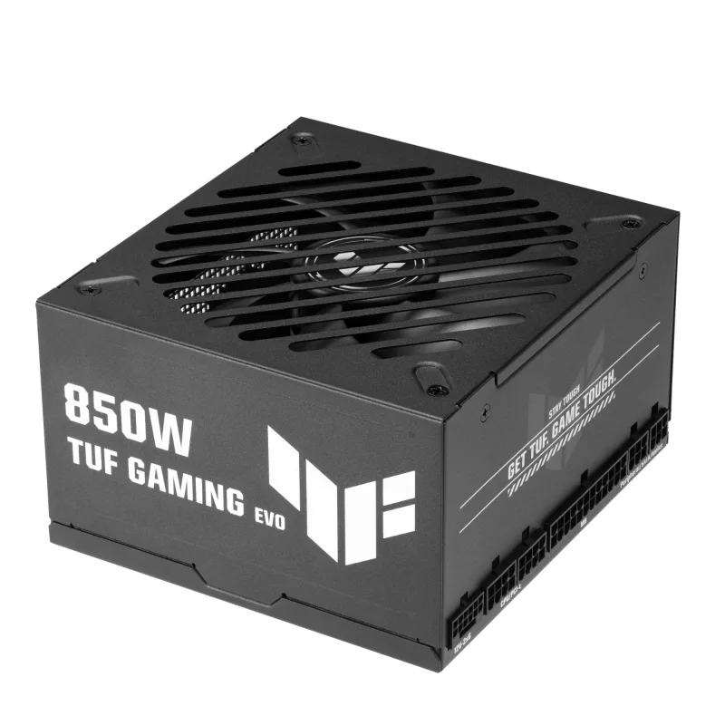 ASUS TUF Gaming 850W Gold EVO ATX 3.1 PSU with Dual Ball Bearing Fan