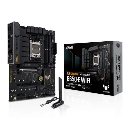 Asus TUF Gaming B650-E WIFI AMD Ryzen AM5 DDR5 ATX Motherboard - 90MB1GT0-M0EAY0