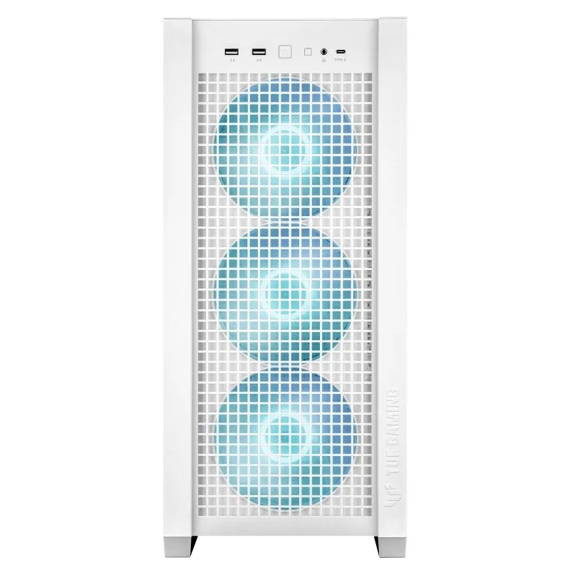 ASUS TUF Gaming GT302 ARGB White Mid Tower PC Case