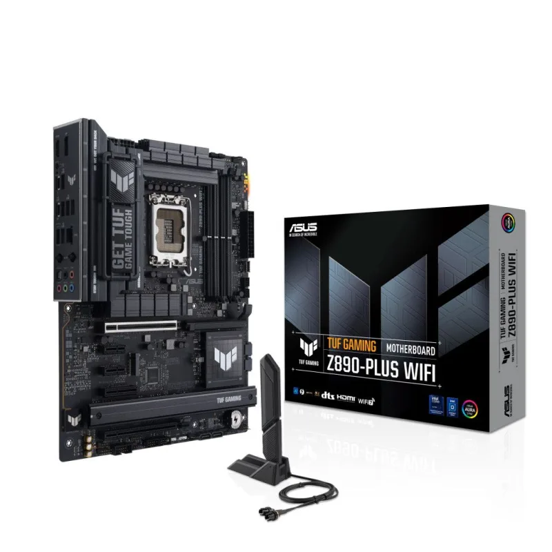 ASUS TUF GAMING Z890-PLUS DDR5 ATX LGA 1851 Motherboard