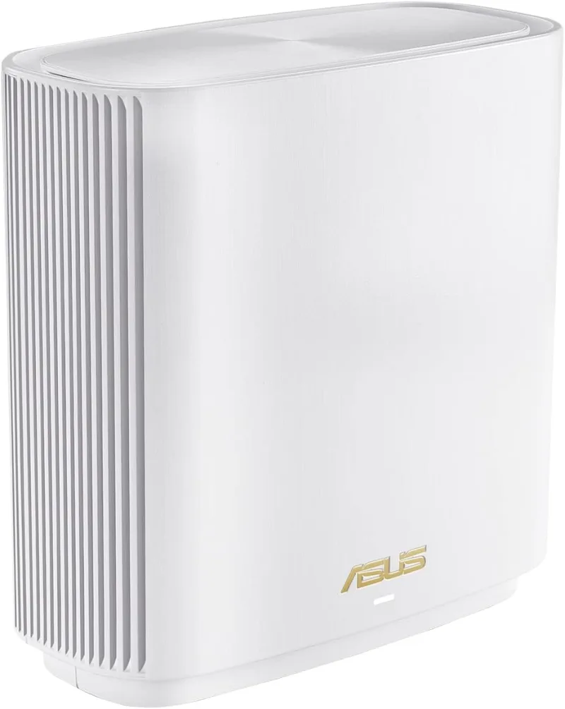 ASUS ZenWiFi WiFi 6 XT9 (1 Pack) White, 2850 Sq. Ft, 4+ Rooms, 7800Mbps WiFi, Mesh System