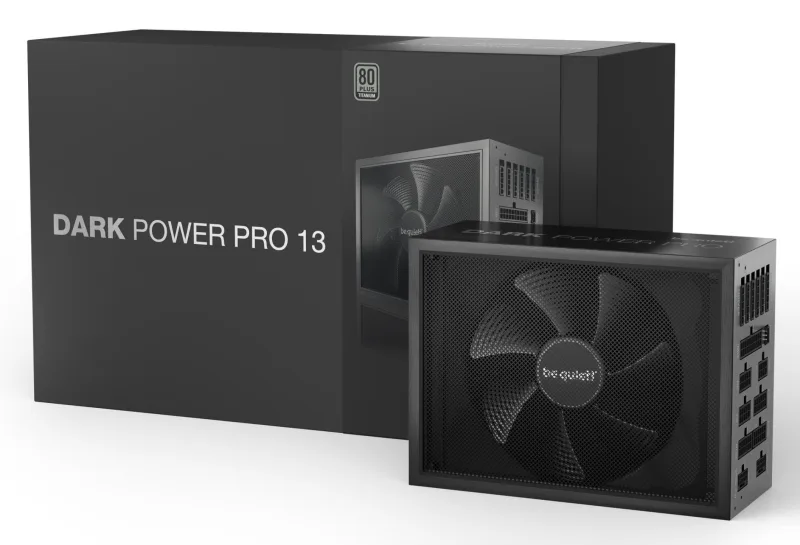be quiet! Dark Power Pro 13 1300W 80 PLUS Titanium ATX 3.0 Modular Power Supply - BN331