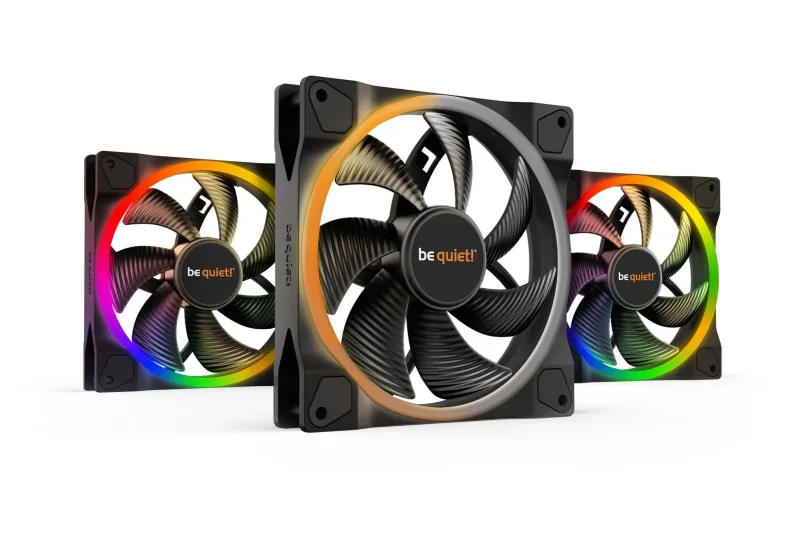be quiet! LIGHT WINGS 140mm PWM Triple-Pack - BL078