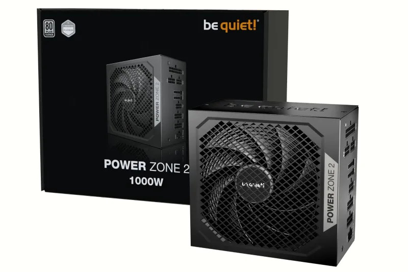 be quiet! Power Zone 2 1000W ATX 3.1 80 PLUS Platinum PSU Power Supply