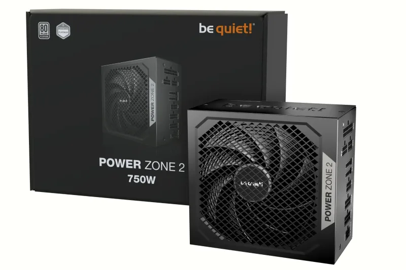 be quiet! Power Zone 2 750W ATX 3.1 80 PLUS Platinum PSU Power Supply