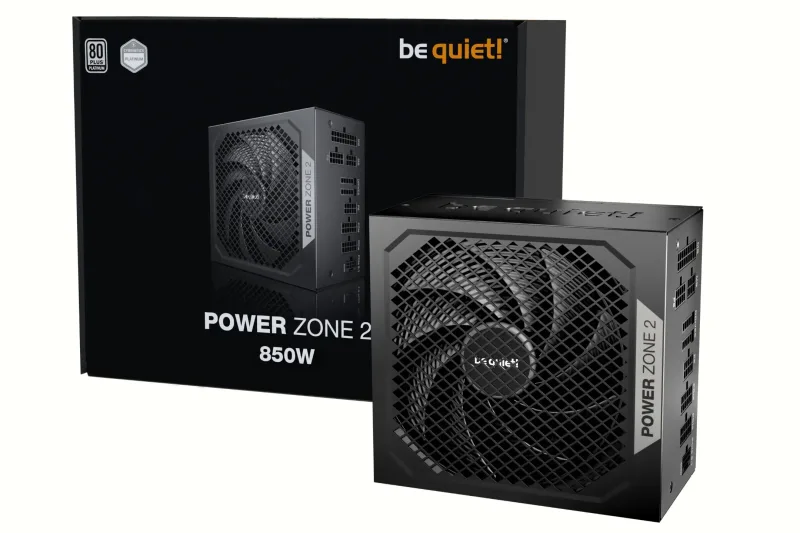 be quiet! Power Zone 2 850W ATX 3.1 80 PLUS Platinum PSU Power Supply
