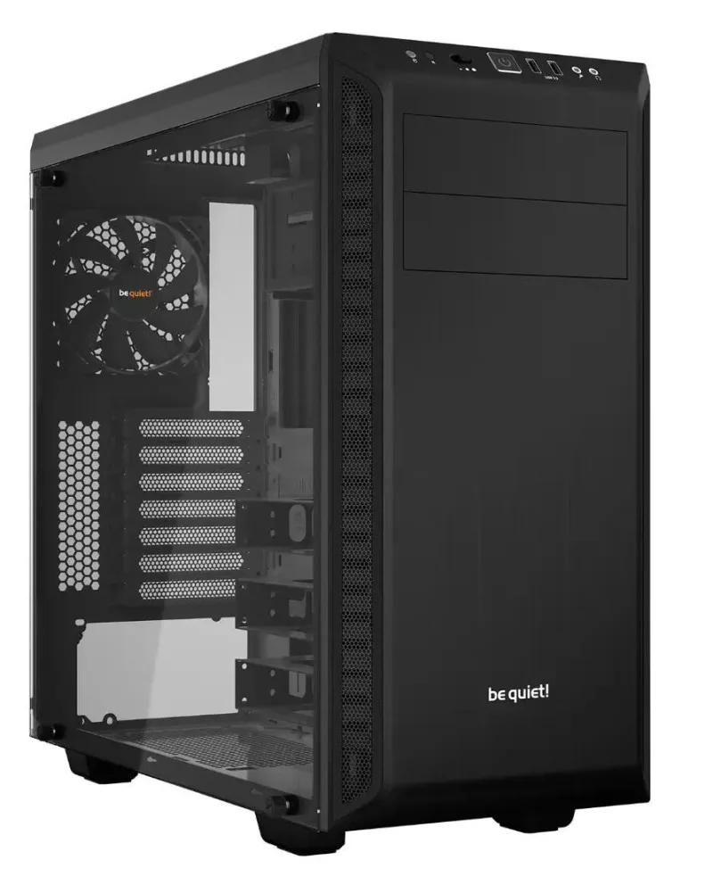 be quiet! Pure Base 600 Window Black MIDI Tower Case - BGW21