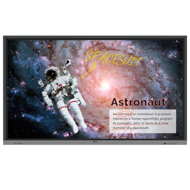 BenQ RE8601 9H.F72TK.DE1 86" 4K Touch Panel - Cloud Collaborative Classroom Solution