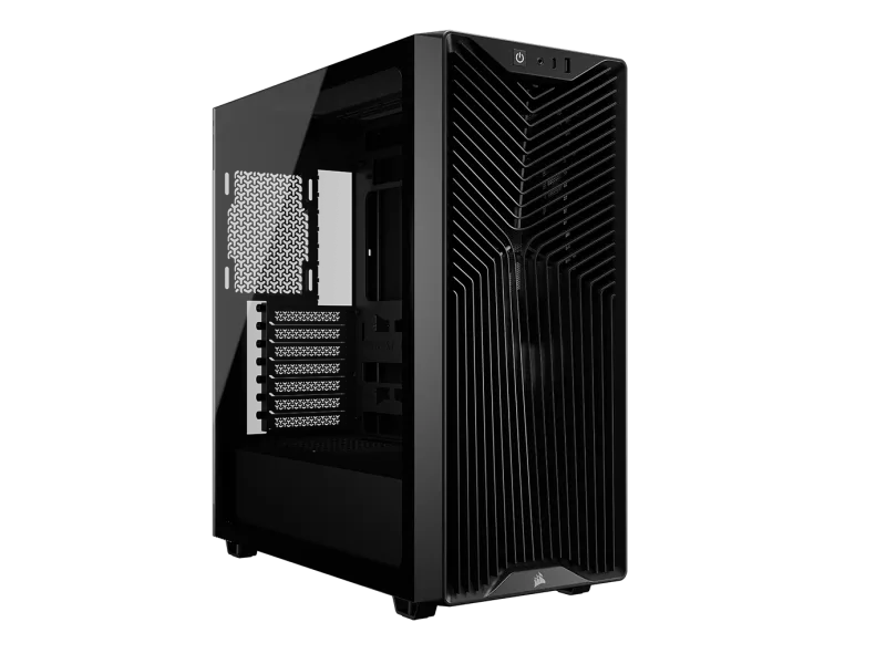 Corsair 3200D RS Mid Tower ATX Gaming PC Case - Black- CC-9011334-WW