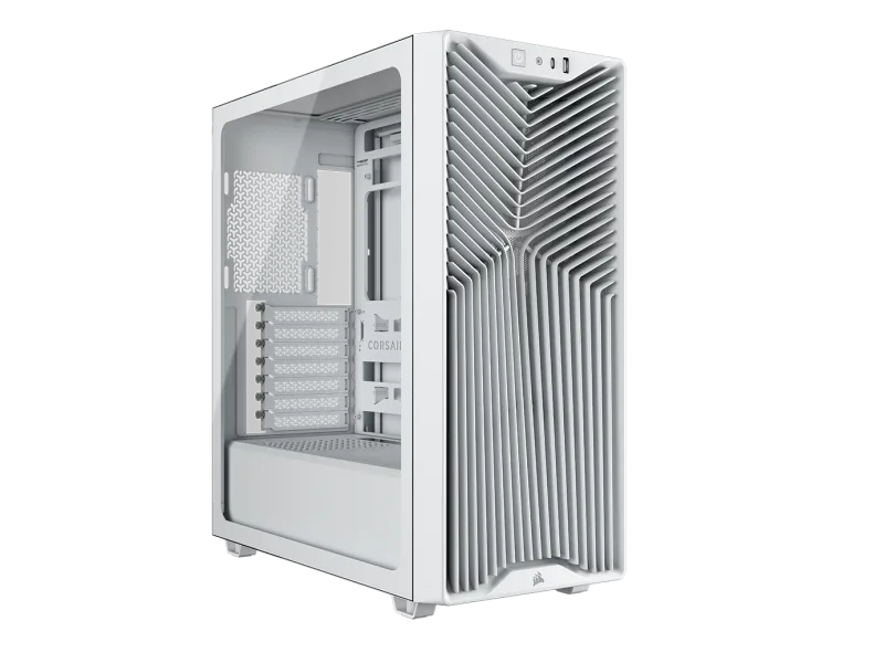 Corsair 3200D RS Mid Tower ATX Gaming PC Case - White - CC-9011335-WW