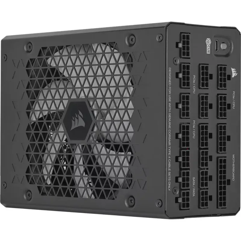CORSAIR HX1500i V3 80+ Platinum Rated Fully Modular Power Supply - Black - CP-9020309-UK
