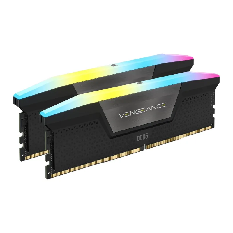 Corsair Vengeance 32GB (2x16GB) 6200Mhz C36 DDR5 RAM - Black - CMH32GX5M2E6200C36