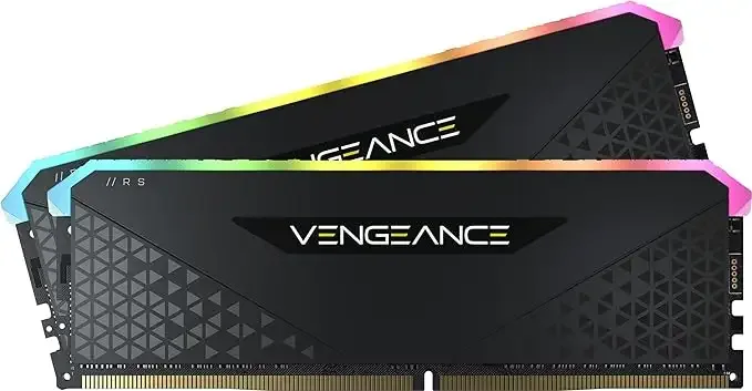 Corsair Vengeance RGB RS Black 16GB (2x8GB) 3200MHz DDR4 Memory Kit