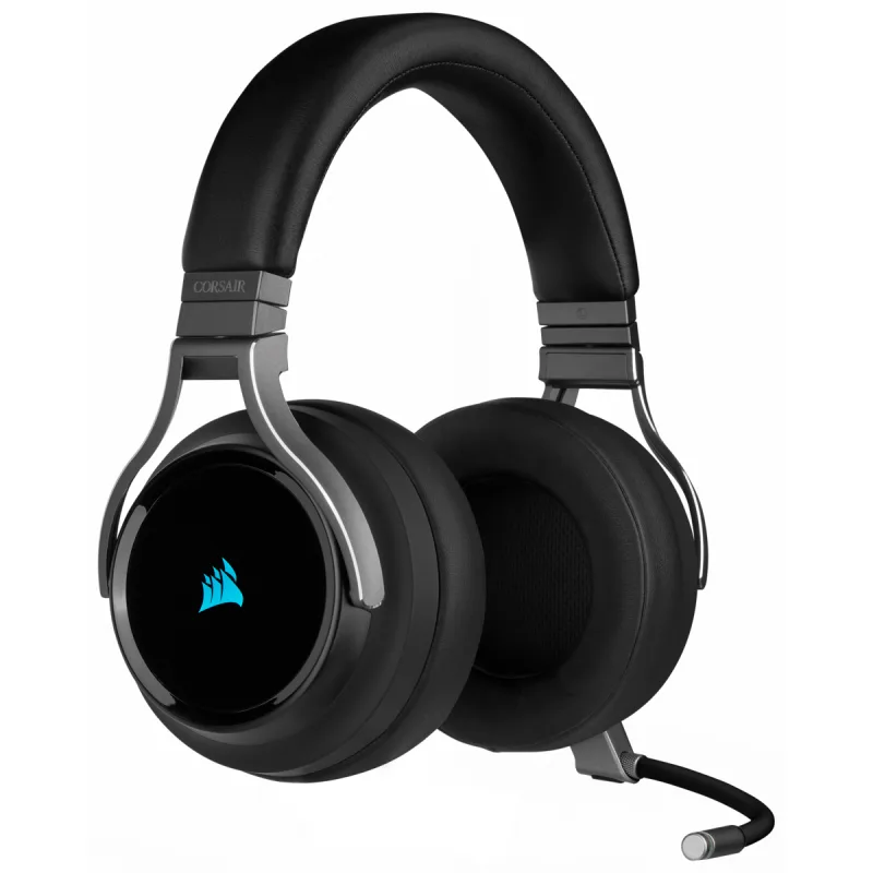 Corsair VIRTUOSO RGB WIRELESS High Fidelity Premium PC Gaming Headset - Carbon Black - CA-9011185-EU