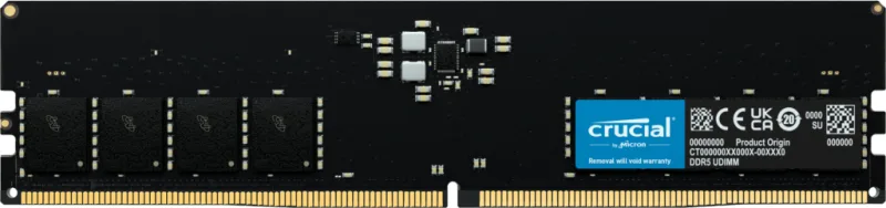 Crucial CT16G48C40U5 memory module 16 GB 1 x 16 GB DDR5 4800 MT/s 288-
