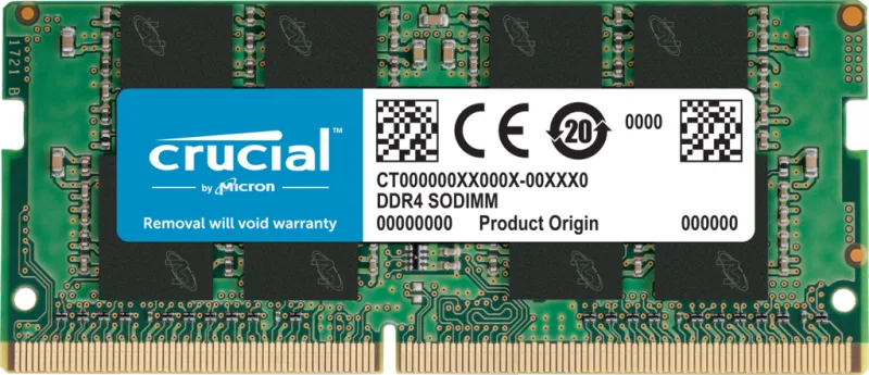 Crucial CT8G4SFRA32A 8GB (1 x 8 GB) DDR4 3200 MHz Laptop Memory Module