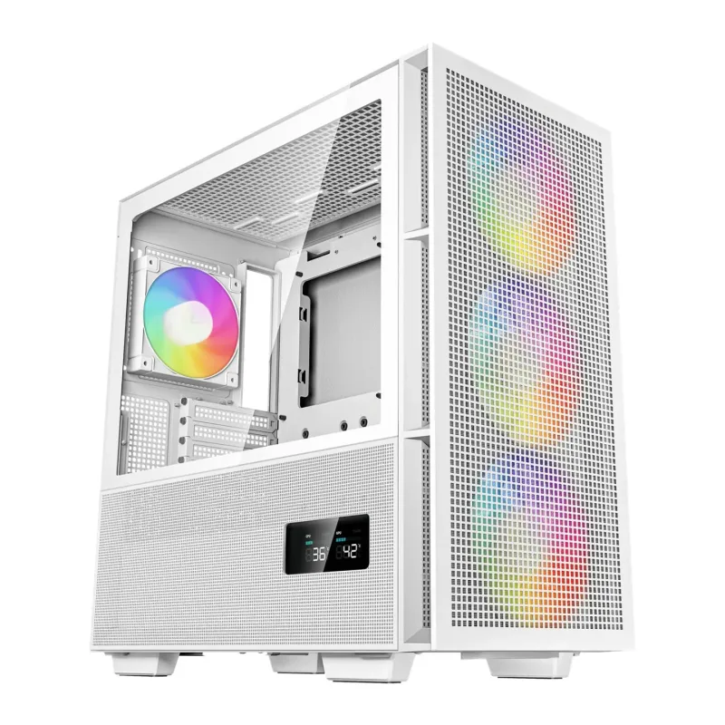 DeepCool CH560 Digital ARGB Mid-Tower Case - WHITE - R-CH560-WHAPE4D-G-1