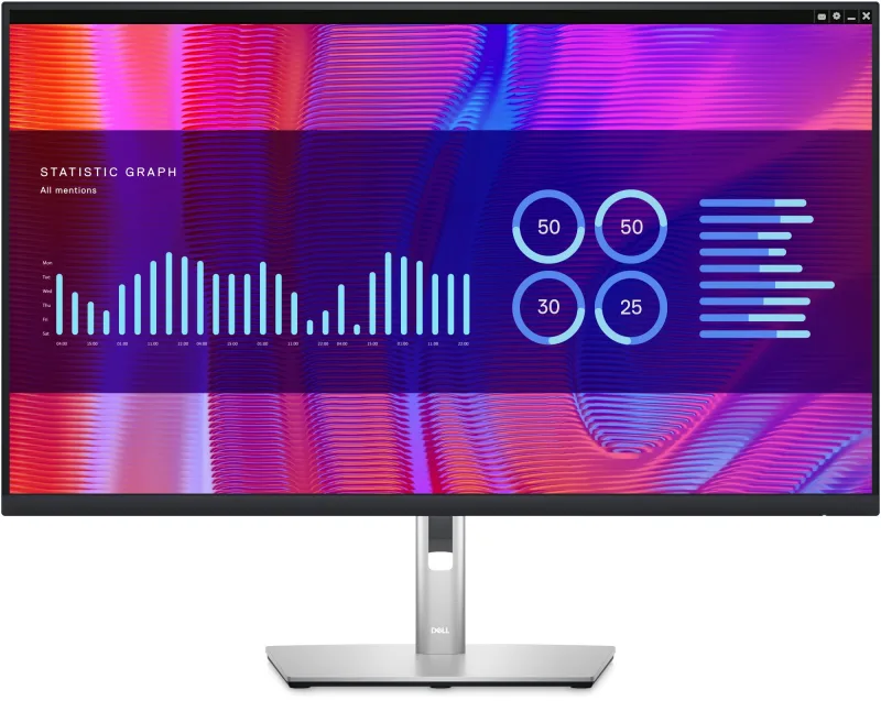 DELL P Series P3223DE computer monitor 80 cm (31.5") 2560 x 1440