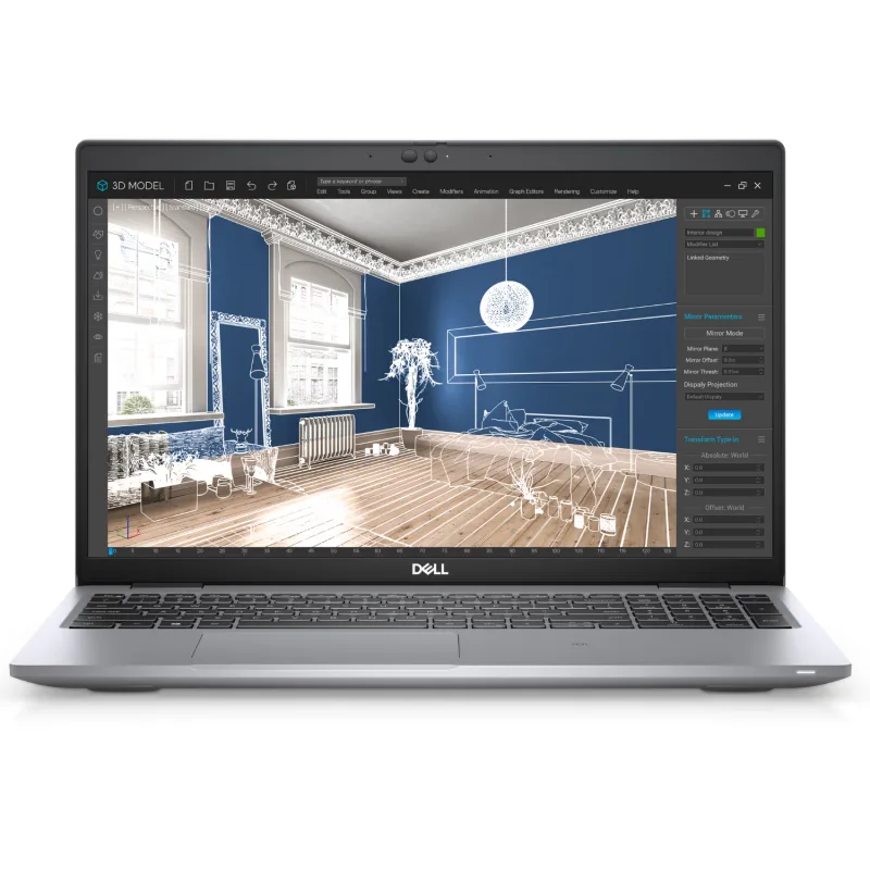 Dell Precision 3560 Core i7 11th gen 32GB RAM 512GB SSD NVIDIA T500 15.6 Inch Windows 11 Pro Mobile Workstat