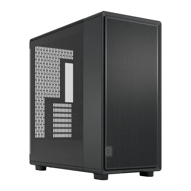 Fractal Design Epoch XL Tempered Glass Mid Tower Gaming PC Case - Black