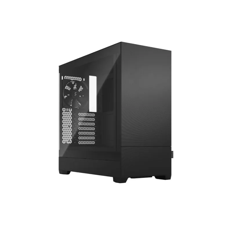 Fractal Design Pop Silent Mid Tower Glass Case - FD-C-POS1A-02 | Stylish, Sound-Dampening, Flexible Storage Support