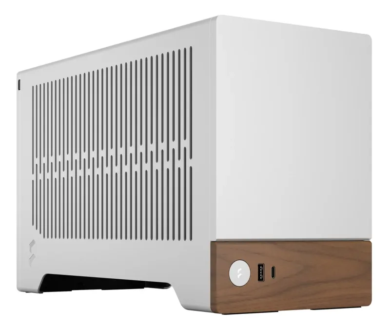 Fractal Design Terra Silver SFF Mini-ITX PC Gaming Case Silver