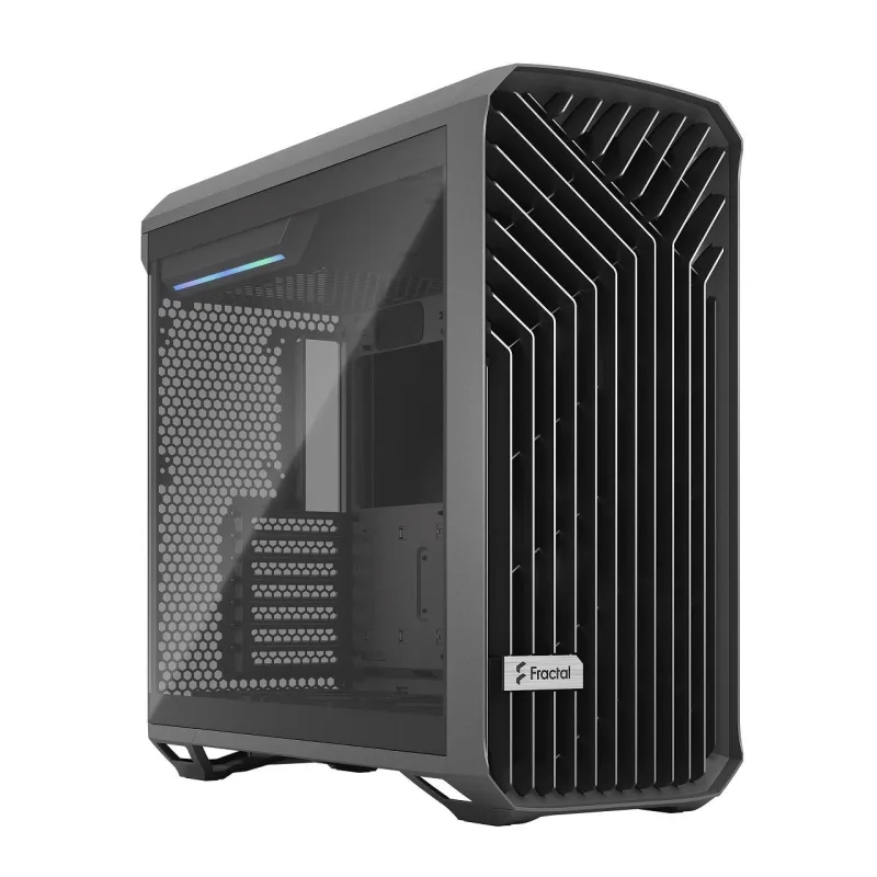 Fractal Design Torrent Gray TG Light Tint Mid Tower PC Gaming Case